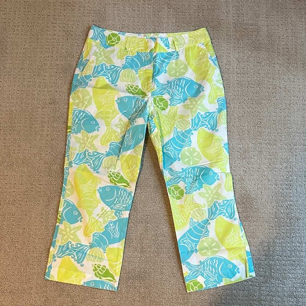 Lilly Pulitzer Fish Capris